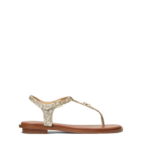 michael kors mallory thong sandals|Michael Kors thong sandals sale.